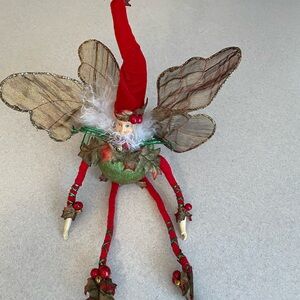 Brightly Colored 16" Plush Poseable Christmas Elf